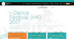 Desktop Screenshot of i-dancehk.com